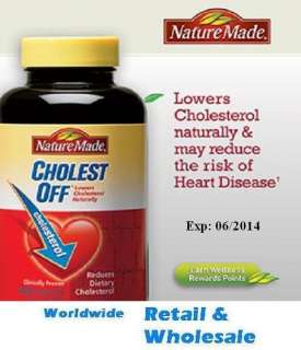   Made CholestOff,240 ct, Lowers/ Reduces Dietary Cholesterol Naturally
