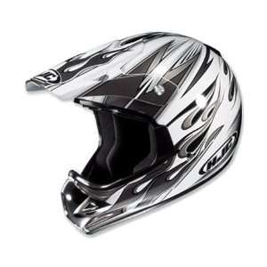  HJC CS X4 Burn Motocross Full Face Helmet Small  Black 