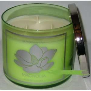  Bath and Body Works Slatkin & Co. MAGNOLIA Scented Candle 