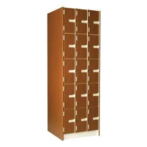  Small Instrument Lockers with Solid Doors 15 Compartments 