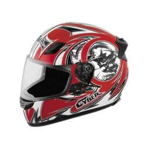  Cyber US 94 Full Face Helmet Small  Red Automotive