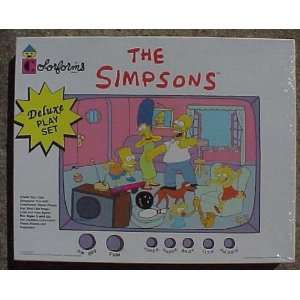  The Simpsons Colorforms Deluxe Play Set Toys & Games
