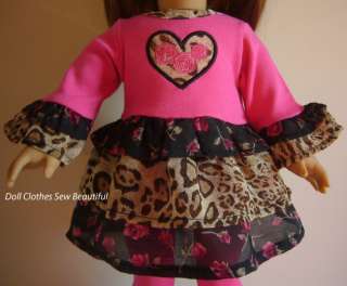 DOLL CLOTHES fit American Girl CUTEST 3 Piece Set EVER  