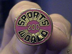 SPORTS WOLRD 200 AWARD SCORE BOWLING COLLECTABLE PIN  
