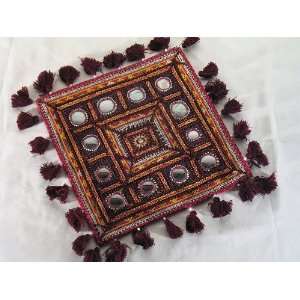  Kutch Embroidery Living Room Embroidered Pillow Cushion 