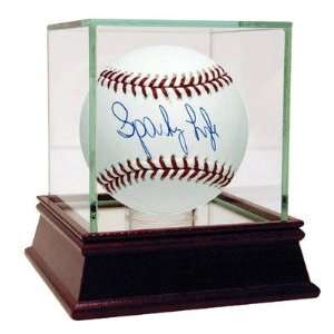  MLB Sparky Lyle Autographed Baseball with Authenticity 