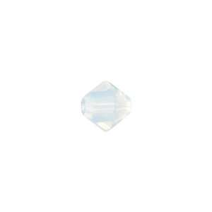  5328 5mm XILION Bicone White Opal Arts, Crafts & Sewing