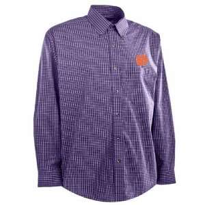  Clemson Esteem Button Down Dress Shirt (Team Color 