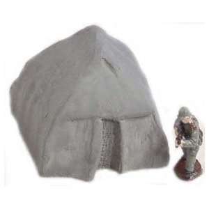  Terrain 25mm WWII   Small Tent 3pc Toys & Games
