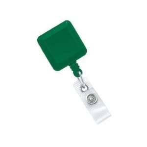  Brady Square Opaque Clip On Badge Reel