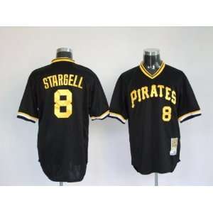  Willie Stargell #8 Pittsburgh Pirates Replica Retro Jersey 