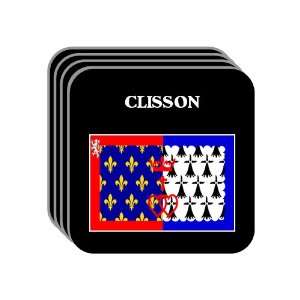  Pays de la Loire   CLISSON Set of 4 Mini Mousepad 