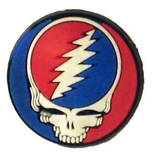   Dead Steal Your Face Doo Dad Shoe Charm for Rubber Clogs Toys & Games