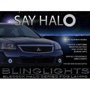  (2004 2012) Mitsubishi Galant Angel Eye Halo Foglamps Fog 