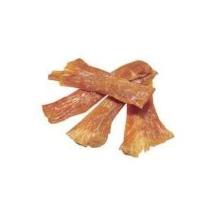 100PK NATURAL BEEF STRAP, Color BEEF; Size 5 INCH (Catalog Category 