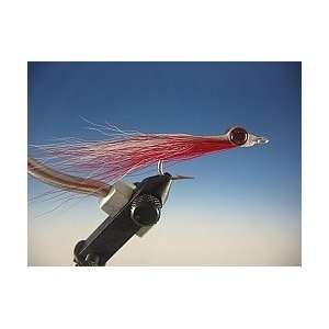  Clouser Minnow Red and White