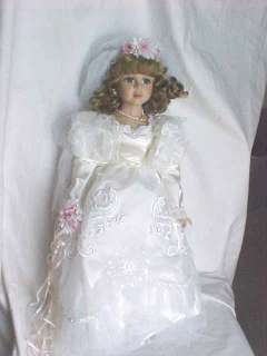 Moments Treasured porcelain doll Wedding Doll  