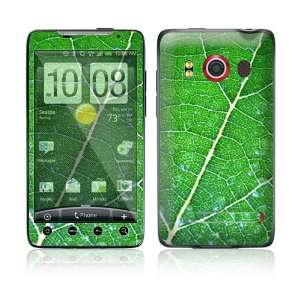  HTC Evo 4G Skin Decal Sticker   Green Leaf Texture 
