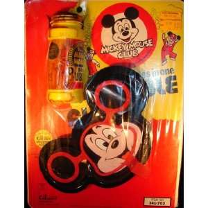  Vintage Mickey Mouse Club Disney Bubble Fun blower 3 