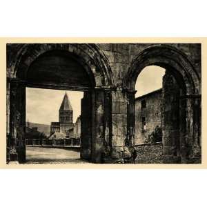  1943 Cluny Macon France Bourgogne Abbey Benedictine 