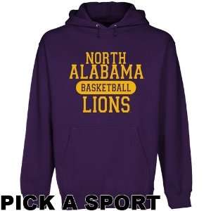   Alabama Lions Custom Sport Pullover Hoodie   Purple