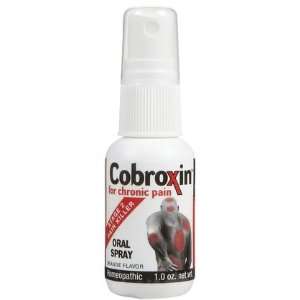  Cobroxin Oral Spray for Chronic Pain 1 oz, Orange (Pack of 