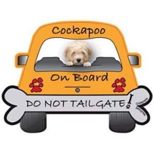  Do Not Tailgate Cockapoo Magnet