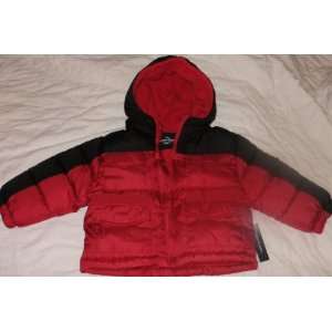  Red and Black Bubble Jacket 18M Baby