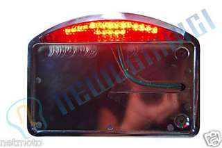 Side Mount License Plate LED Tail light for HARLEY HD3  