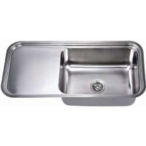   Undermount Single Bowl Sink with Work Surface 42