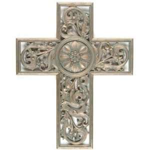  By Faith by Demdaco   Copper Medallion Cross   61677