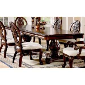  Tabitha Cherry Double Pedestal Dining Table