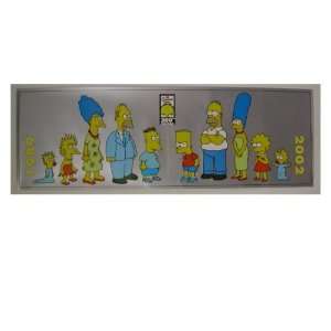 The Simpsons Door Poster Homer Simpson Family Then and Now 