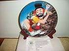   limited edition plate the cliffhanger red skelton signed numbered
