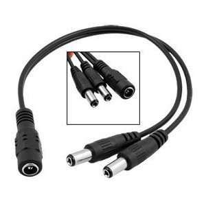    5.5mm One to Double DC Power Supply Splitter Cable Electronics