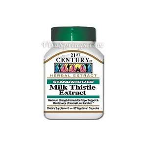  Milk Thistle Extract 60 Vegetarian Capsules, 21st Century 