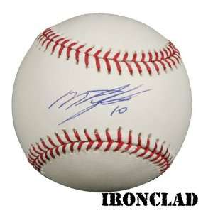 Miguel Tejada Signed Baseball with #10 
