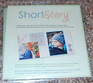 Creative Memories Get Together Short Story Card Kit NIP  