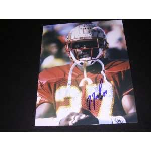 TERRELL BUCKLEY FSU FLORIDA STATE UNIVERSITY SEMINOLES AUTOGRAPHED 8 X 