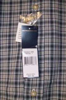 100% AUTHENTIC POLO BY RALPH LAUREN. BRAND NEW LONG SLEEVE BUTTON UP 