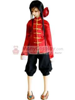 Axis Powers Hetalia China Wang Yao Cosplay Costumes  