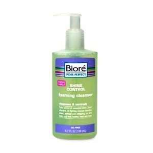  Biore Pore Perfect Shine Control Foaming Cleanser,6.7 oz 