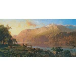EMERALD LAKE NEAR TAHOE BY THOMAS HILL CANVAS REPRODUCTION