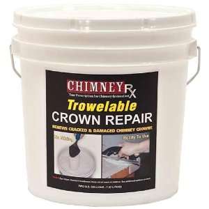  Trowelable Masonry Fireplace Crown Repair   2 Gallons