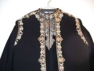   Wear Embroidered Salwar, Kurta, Sherwani Blazer & Vest Size 4  