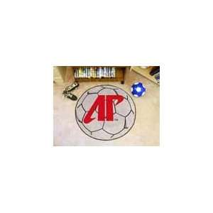  Austin Peay State Governors Soccer Ball Rug Sports 