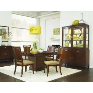 Legacy Classic Skyline Complete Square Pedestal Table  