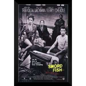    Swordfish FRAMED 27x40 Movie Poster John Travolta