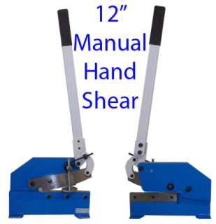 12 Manual Hand Shear Shearer Sheet Metal Steel Cutter  