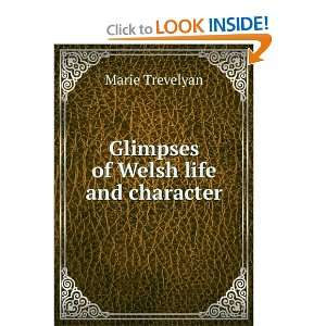    Glimpses of Welsh life and character Marie Trevelyan Books